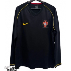 Portugalsko 2006 Retro Venkovní Dres Dlouhý Rukáv